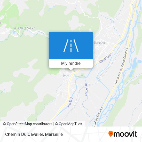 Chemin Du Cavalier plan