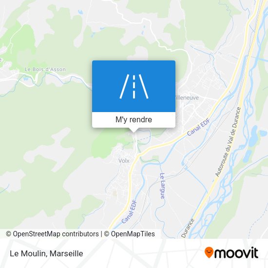 Le Moulin plan