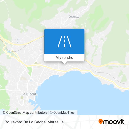 Boulevard De La Gâche plan