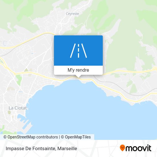 Impasse De Fontsainte plan