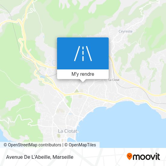 Avenue De L'Abeille plan