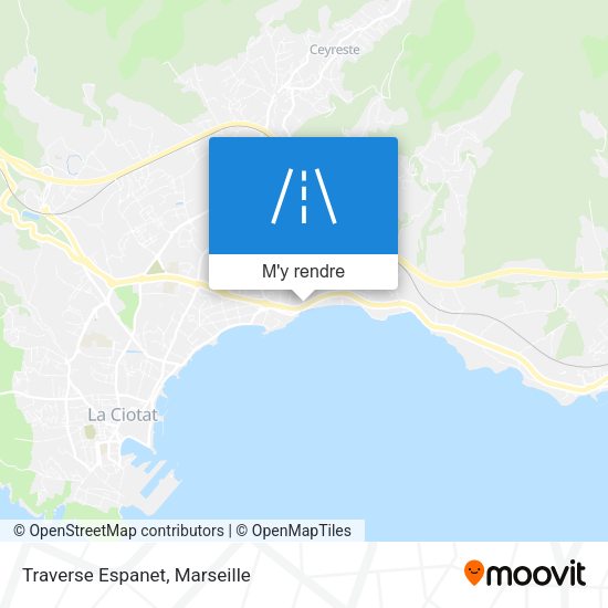 Traverse Espanet plan