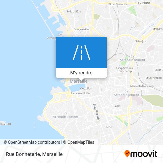 Rue Bonneterie plan
