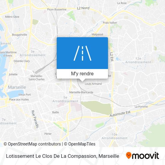 Lotissement Le Clos De La Compassion plan
