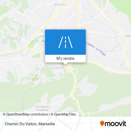 Chemin Du Vallon plan