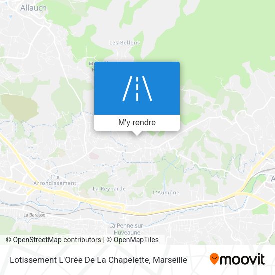 Lotissement L'Orée De La Chapelette plan