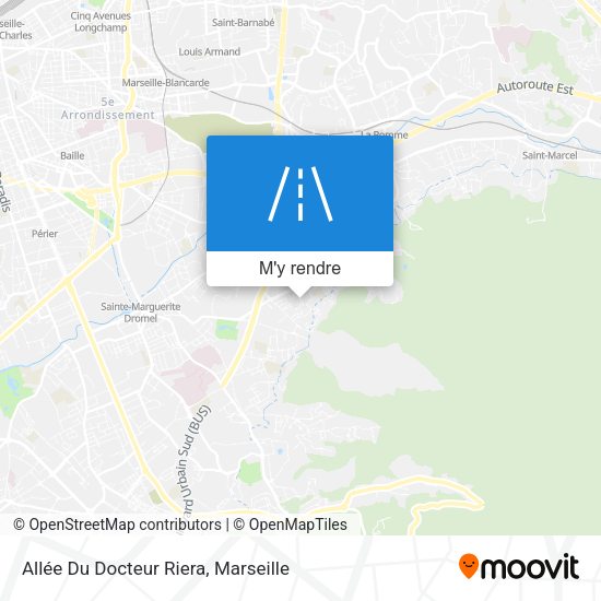 Allée Du Docteur Riera plan
