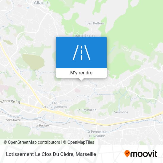 Lotissement Le Clos Du Cèdre plan