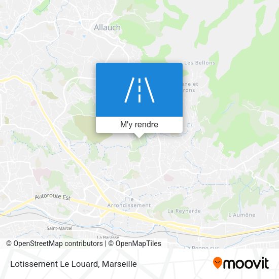 Lotissement Le Louard plan