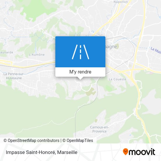 Impasse Saint-Honoré plan