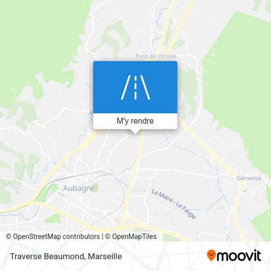 Traverse Beaumond plan
