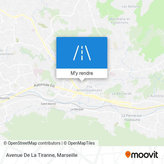 Avenue De La Tiranne plan