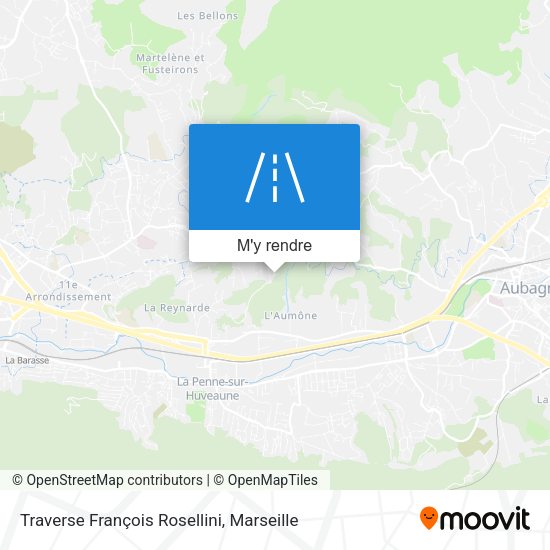 Traverse François Rosellini plan