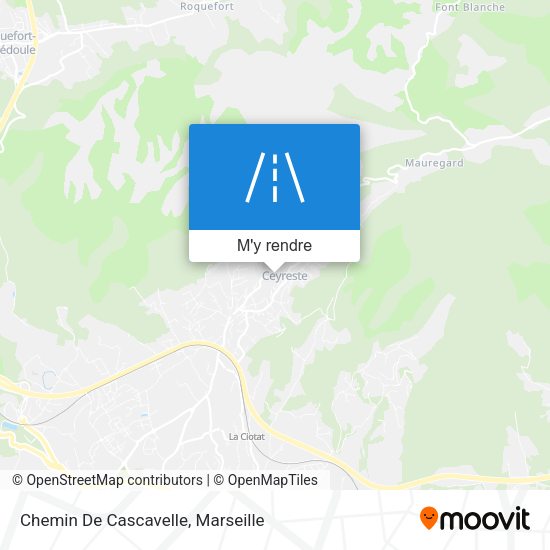 Chemin De Cascavelle plan