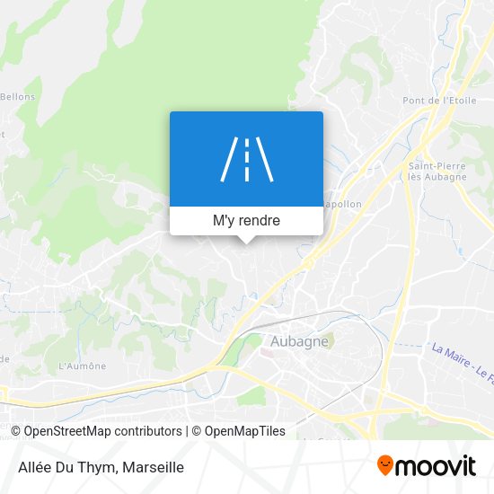 Allée Du Thym plan