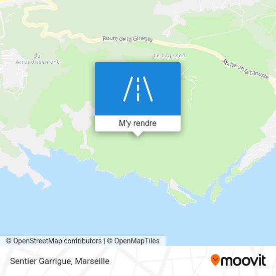 Sentier Garrigue plan