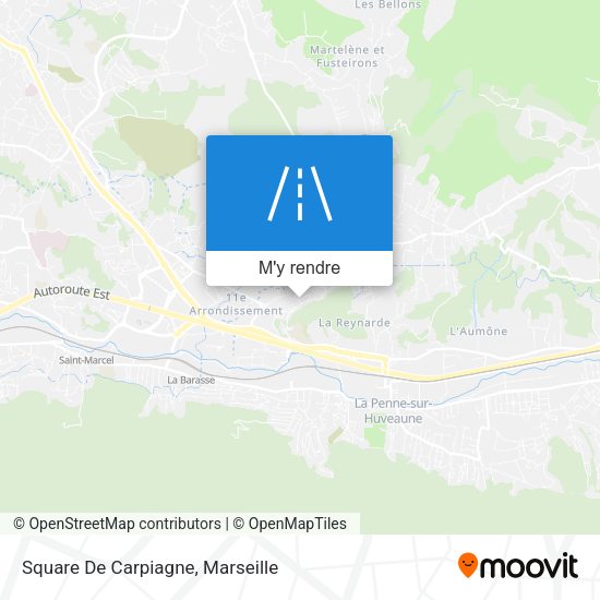 Square De Carpiagne plan