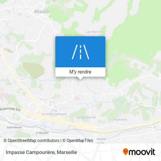 Impasse Campourière plan