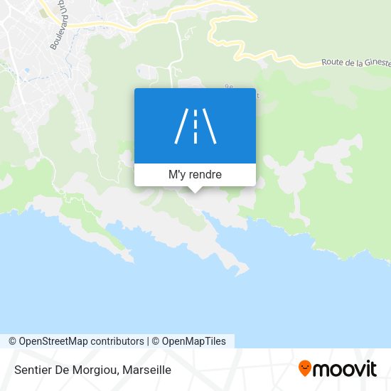 Sentier De Morgiou plan