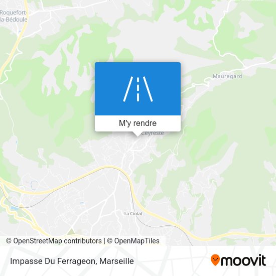Impasse Du Ferrageon plan