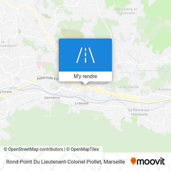 Rond-Point Du Lieutenant-Colonel Piollet plan