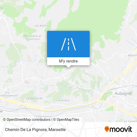 Chemin De La Pignore plan