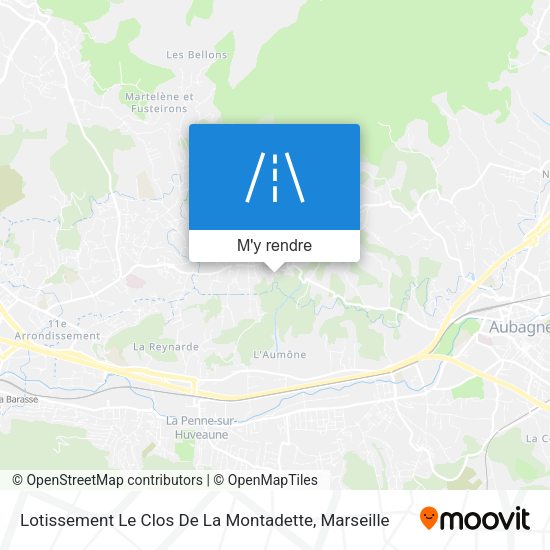 Lotissement Le Clos De La Montadette plan