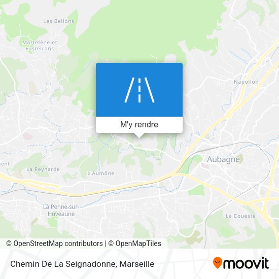 Chemin De La Seignadonne plan