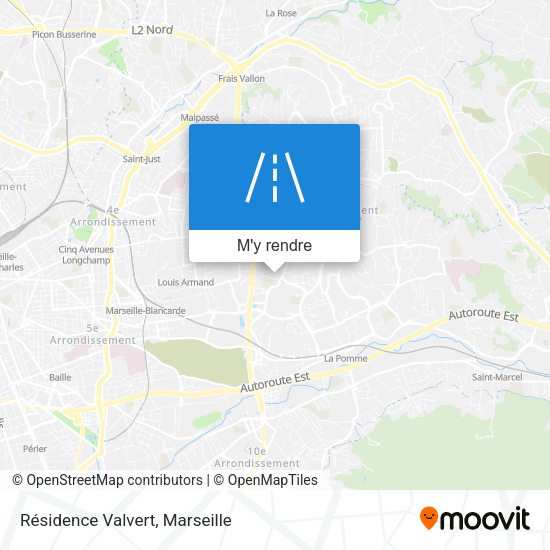 Résidence Valvert plan