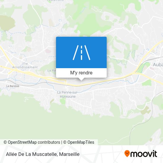 Allée De La Muscatelle plan
