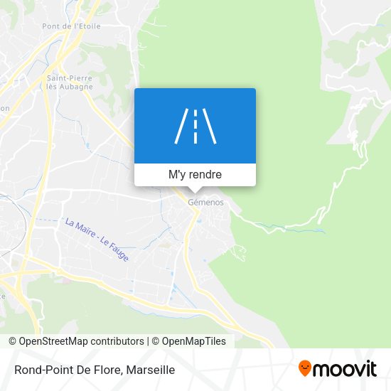 Rond-Point De Flore plan