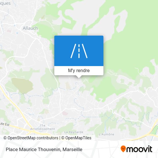 Place Maurice Thouvenin plan
