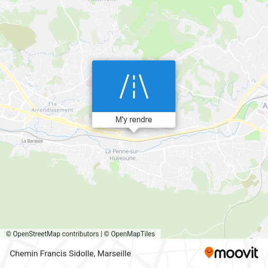 Chemin Francis Sidolle plan
