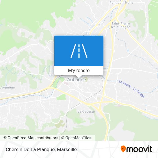 Chemin De La Planque plan