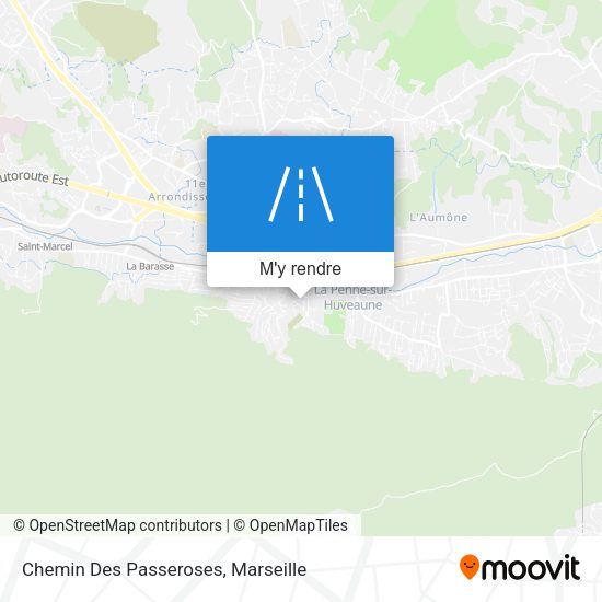 Chemin Des Passeroses plan