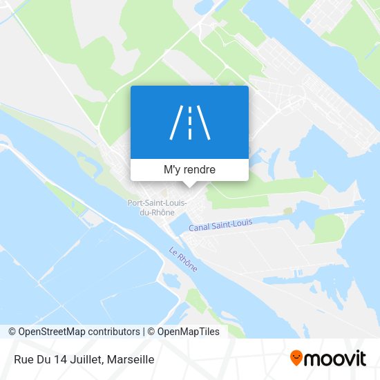 Rue Du 14 Juillet plan