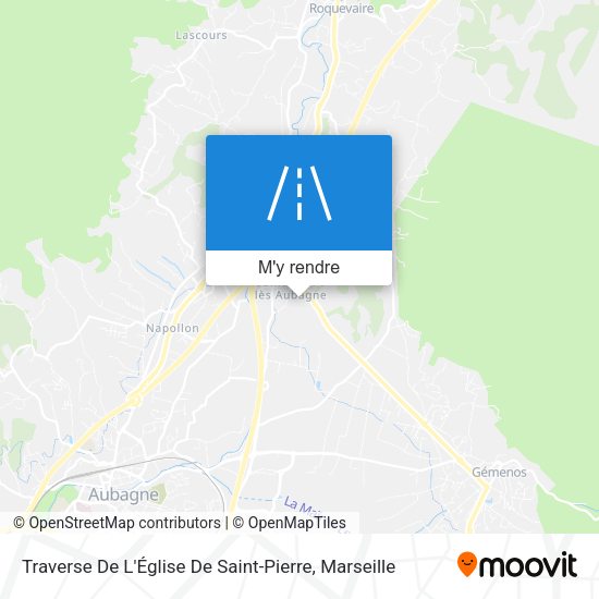 Traverse De L'Église De Saint-Pierre plan