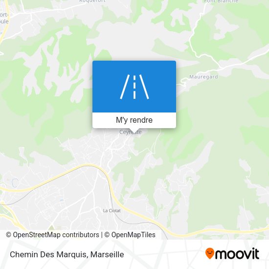 Chemin Des Marquis plan
