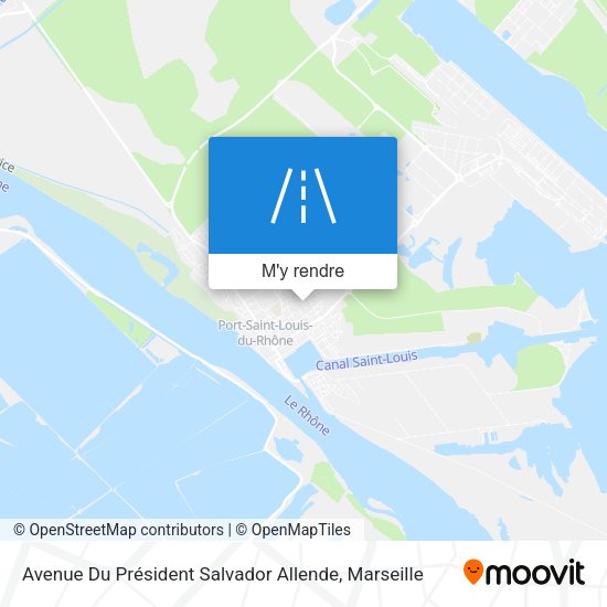 Avenue Du Président Salvador Allende plan