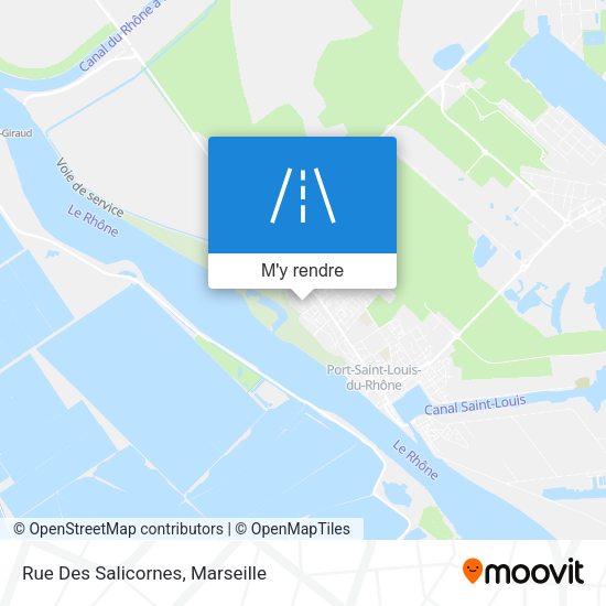 Rue Des Salicornes plan