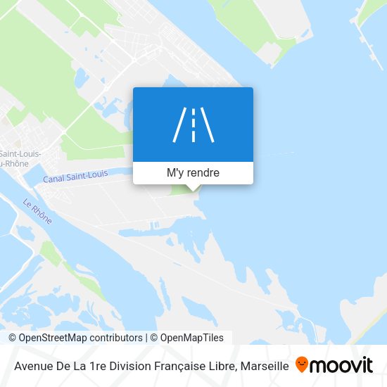 Avenue De La 1re Division Française Libre plan