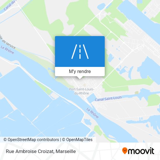 Rue Ambroise Croizat plan