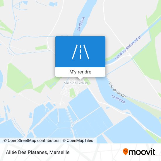 Allée Des Platanes plan