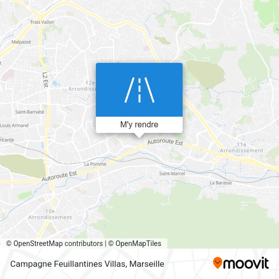 Campagne Feuillantines Villas plan
