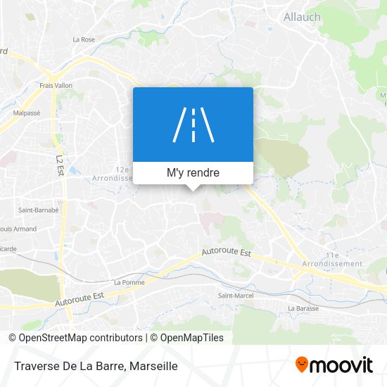 Traverse De La Barre plan