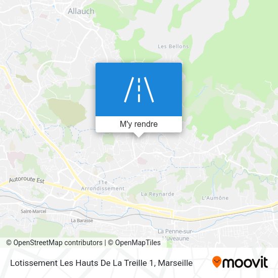 Lotissement Les Hauts De La Treille 1 plan