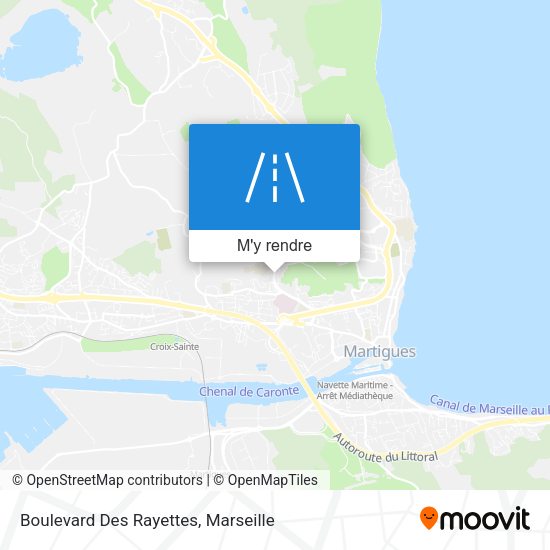 Boulevard Des Rayettes plan