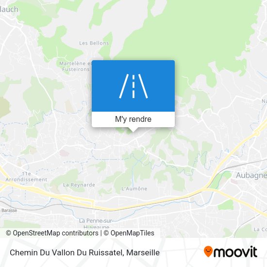 Chemin Du Vallon Du Ruissatel plan