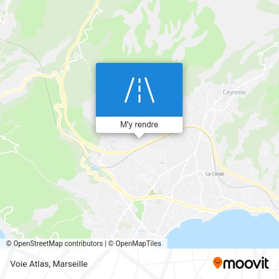 Voie Atlas plan