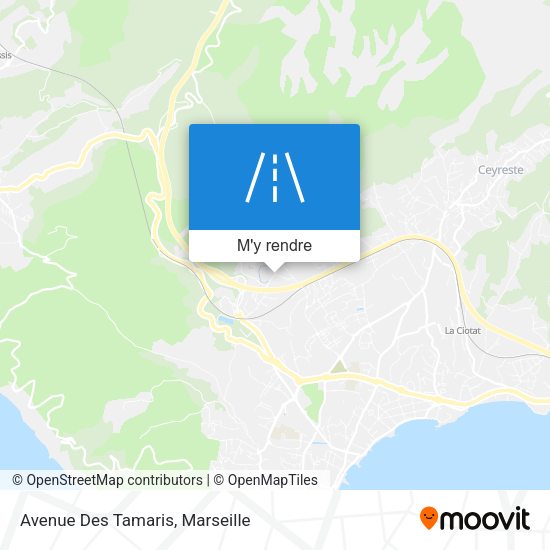 Avenue Des Tamaris plan